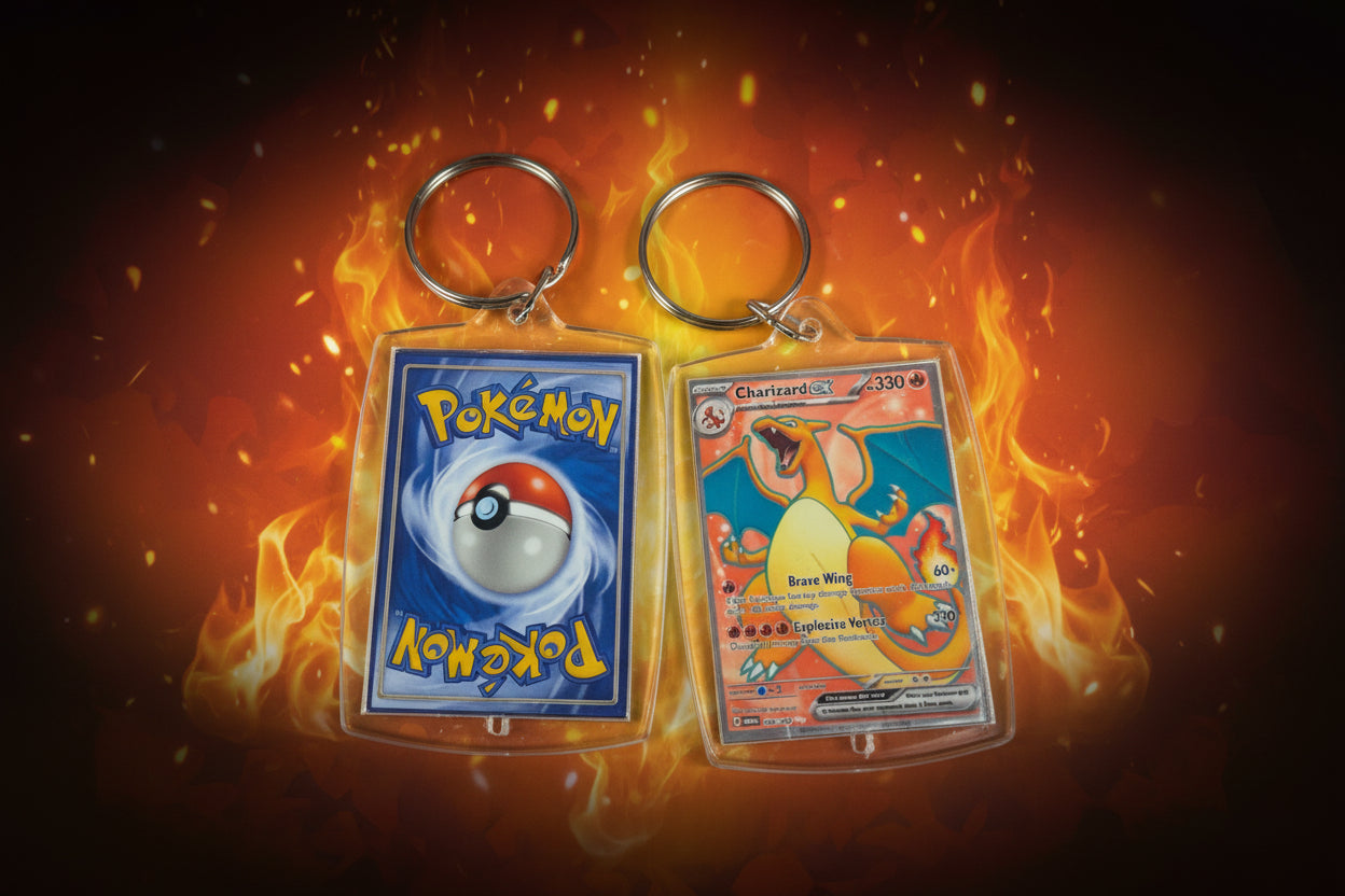 Charizard EX Keychain