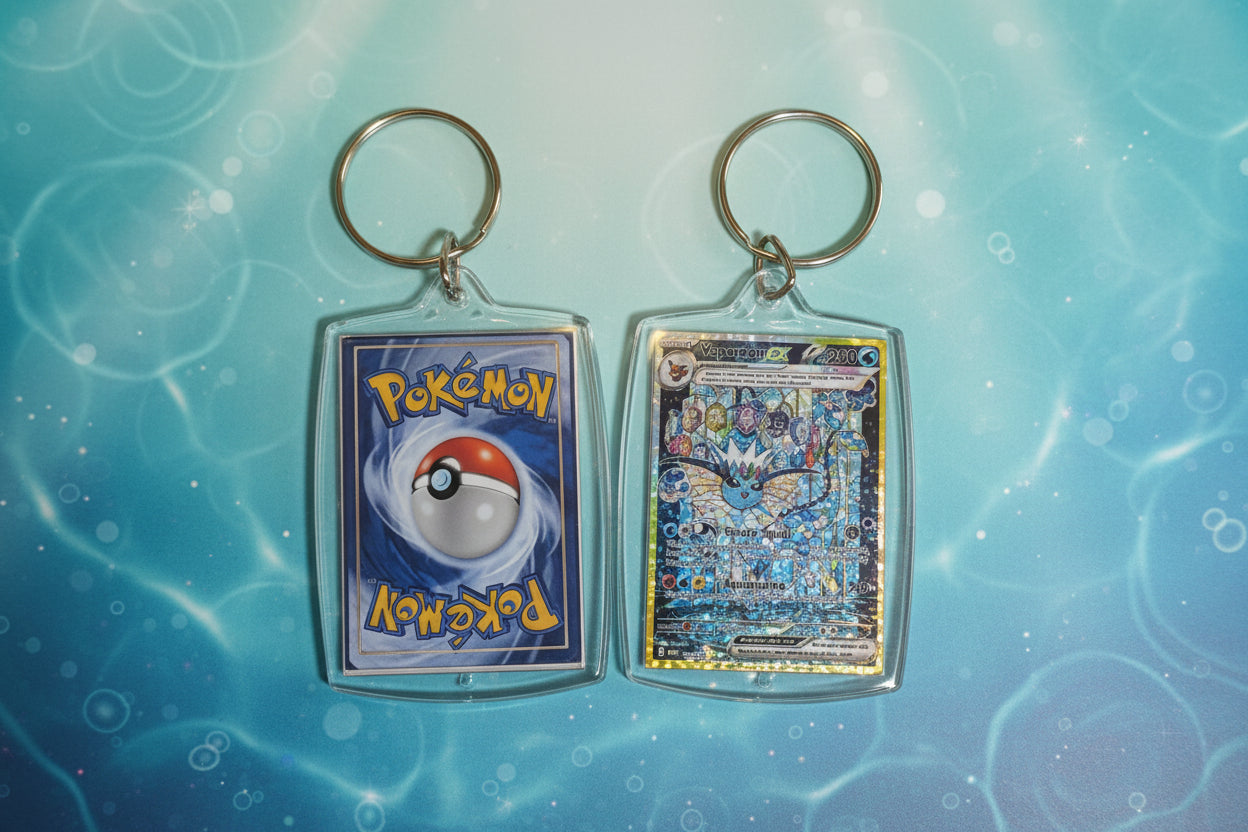 Vaporeon EX Keychain